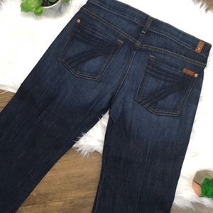 7 for all Mankind Dojo Wide leg Jeans size 26